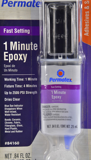 Клей Permatex 1 Minute Epoxy