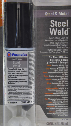Клей Permatex Steel Weld