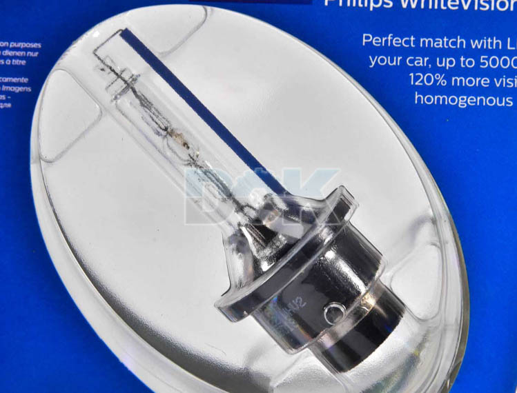 

Автолампа Philips 85122WHV2S1 Xenon WhiteVision D2S P32d-2 35 W прозрачная