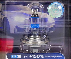 Автолампа Philips RacingVision H7 PX26d 55 W прозрачно-голубая 12972RVB1