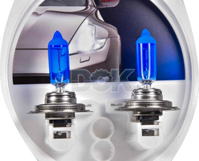 Автолампа Philips DiamondVision H7 PX26d 55 W синя 12972DVS2