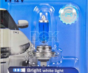 Автолампа Philips CrystalVision H7 PX26d 55 W светло-голубая 12972CVB1