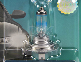 Автолампа Philips X-tremeVision H7 PX26d 55 W прозрачно-голубая 12972XVB1