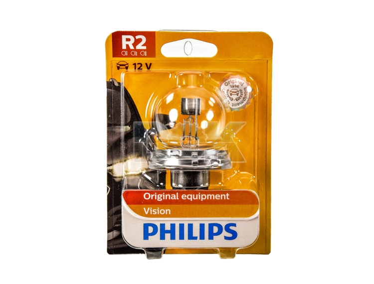 

Автолампы Philips 12620B1 Standard R2 P45t-41 40 W 45 W прозрачная