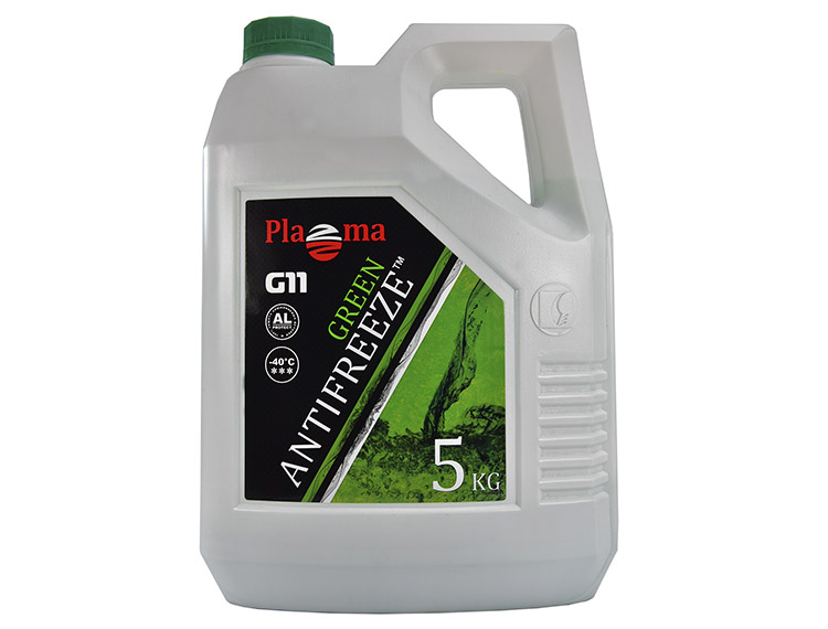 

Готовый антифриз Plazma -40 G11 зеленый plazmagreen5kg
