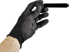 Перчатки рабочие Polyco Matrix P Grip трикотажные с полиуретановым покрытием черные