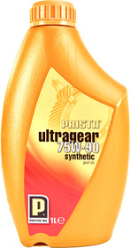 Трансмиссионное масло Prista Ultragear  GL-4 / 5 MT-1 75W-90 синтетическое
