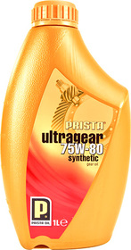 Трансмиссионное масло Prista Ultragear  GL-4 / 5 MT-1 75W-80 синтетическое