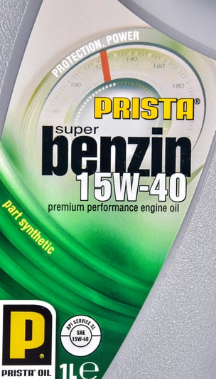 Моторное масло Prista Super Benzin 15W-40 1 л на Mercedes CLS