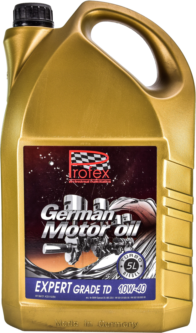 Моторное масло Profex Expert Grade TD 10W-40 5 л на BMW 1 Series