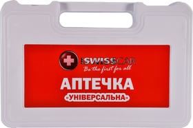 Аптечка автомобильная ProSwissCar АМА в жестком чехле AP-002