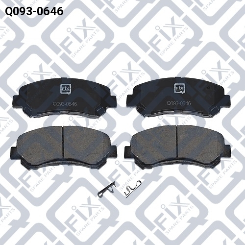 

Q-Fix Q0930646 Тормозные колодки