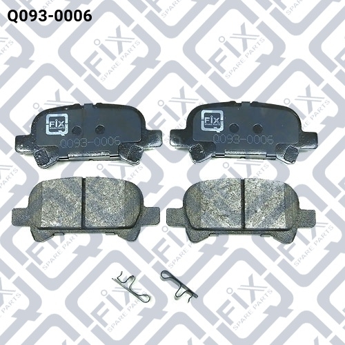 

Q-Fix Q0930006 Тормозные колодки