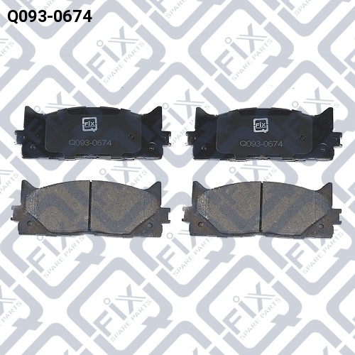 

Q-Fix Q0930674 Тормозные колодки
