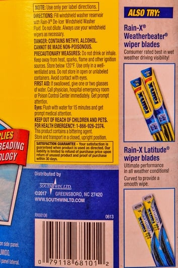 Омивач скла Rain-X De-icer зимовий -32 °С