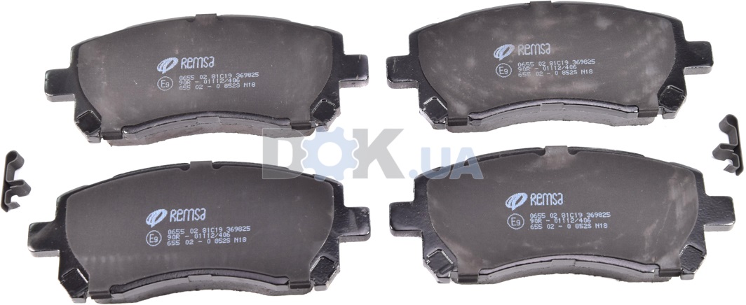 

Remsa 065502 Тормозные колодки