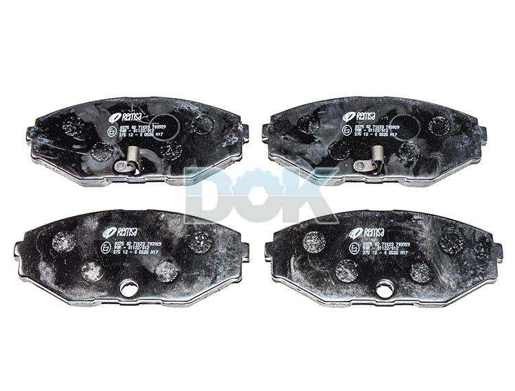 

Remsa 037502 Тормозные колодки