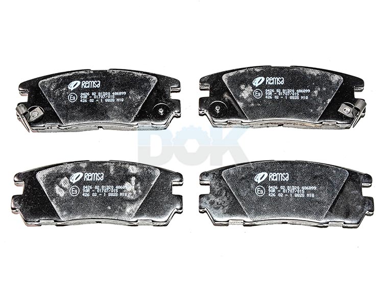 

Remsa 042602 Тормозные колодки