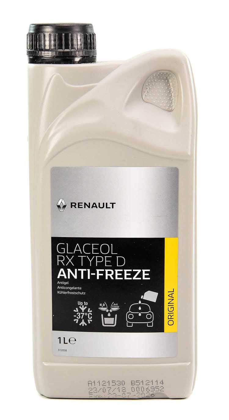 

Концентрат антифриза Renault / Dacia Glaceol RX type D зеленый 7711428132