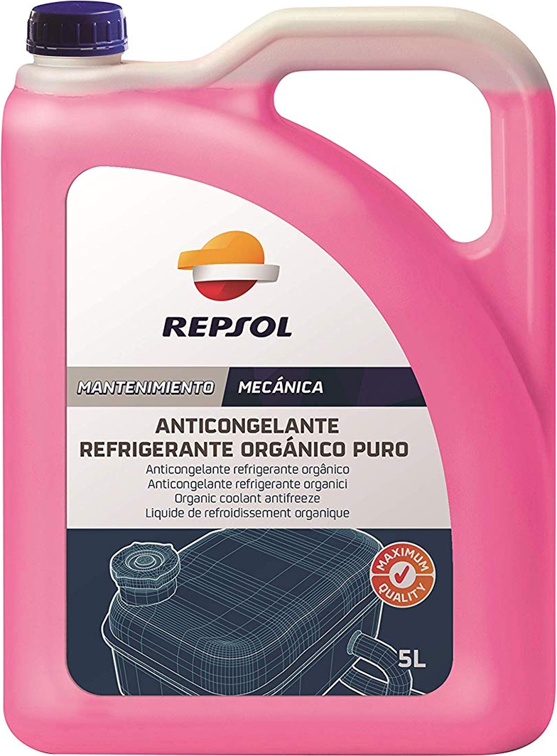 

Концентрат антифриза Repsol Anticongelante Refrigerante Organico Puro G12+ фиолетовый RP703R39