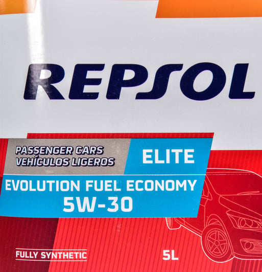 Моторна олива Repsol Elite Evolution Fuel Economy 5W-30 для Jaguar XF 5 л на Jaguar XF