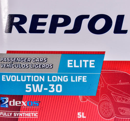 Моторна олива Repsol Elite Evolution Longlife 5W-30 для Skoda Superb 5 л на Skoda Superb