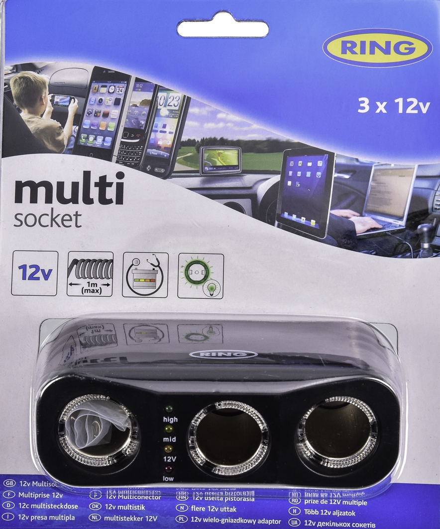 

Разветвитель прикуривателя BELAUTO 3 в 1 RMS3