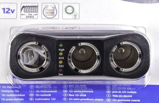 Разветвитель прикуривателя Ring 3 в 1 RMS3