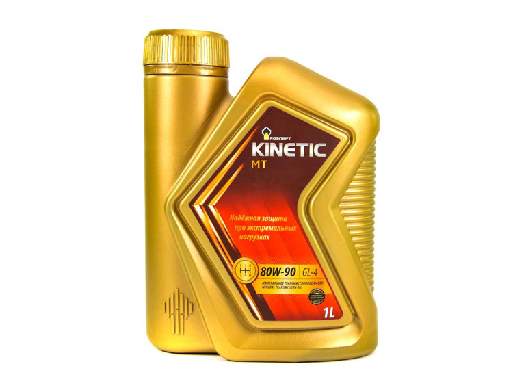

Трансмиссионное масло Роснефть Kinetic MT GL-4 80W-90 минеральное rnmt80w901