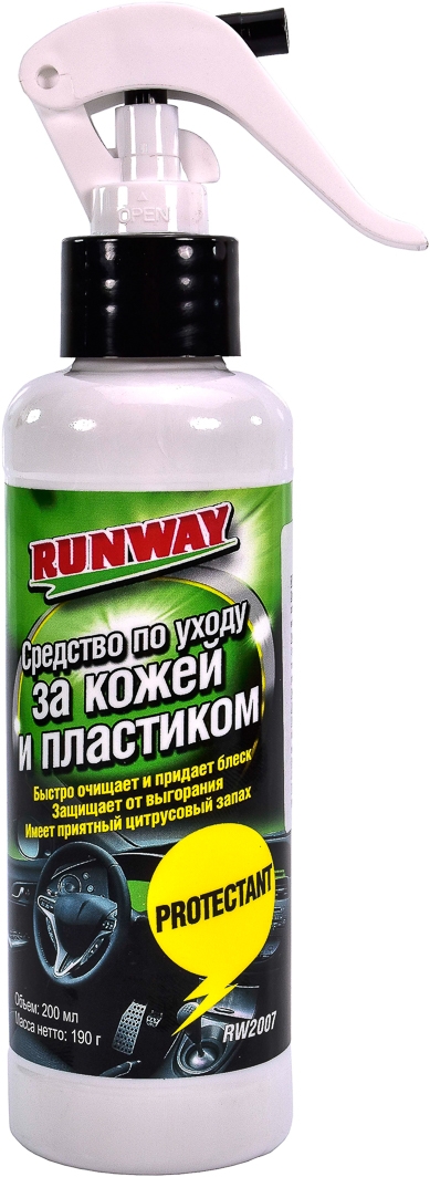 

Полироль для салона Runway Protectant цитрус 200 мл RW2007