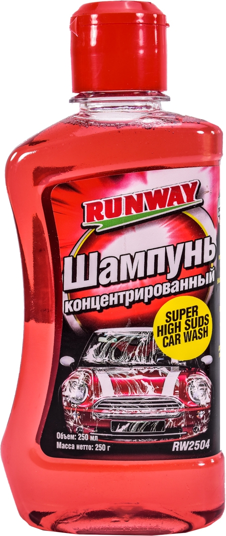 

Концентрат автошампуня Runway Super High Suds Car Wash RW2504