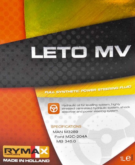 Rymax Leto MV жидкость ГУР