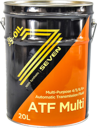 Трансмісійна олива S-Oil ATF Multi синтетична