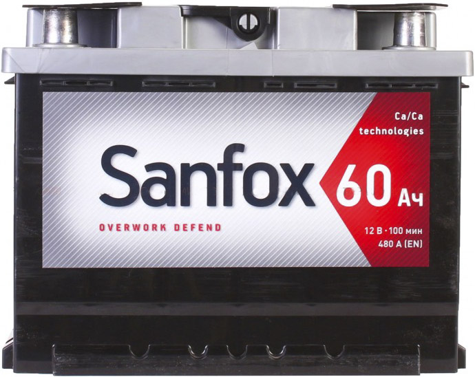 

Аккумулятор Sanfox 6 CT-60-L AKBLU1025
