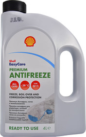 Готовий антифриз Shell Premium G11 синьо-зелений -38 °C