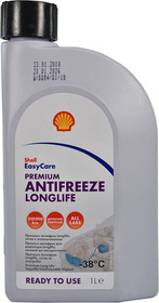 Готовый антифриз Shell Premium Long Life G12+ красный -38 °C