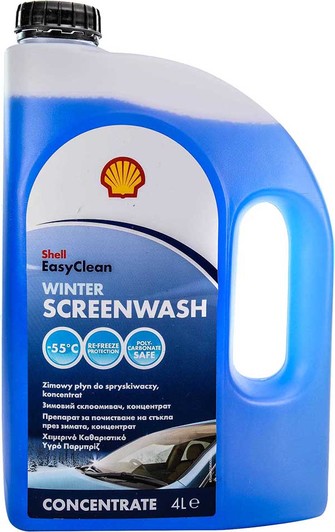 Концентрат омывателя Shell зимний -55 °С (4 л) 4 л