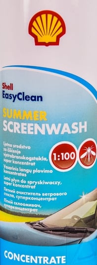 Концентрат омывателя Shell летний