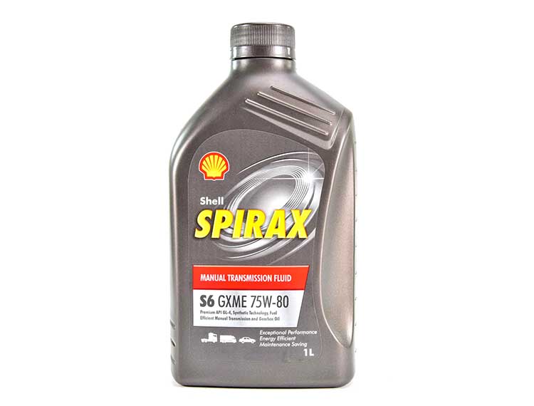 

Трансмиссионное масло Shell Spirax S6 GXME GL-4 75W-80 синтетическое 550027971