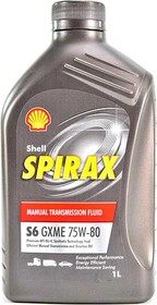 Трансмісійна олива Shell Spirax S6 GXME GL-4 MT-1 75W-80 синтетична