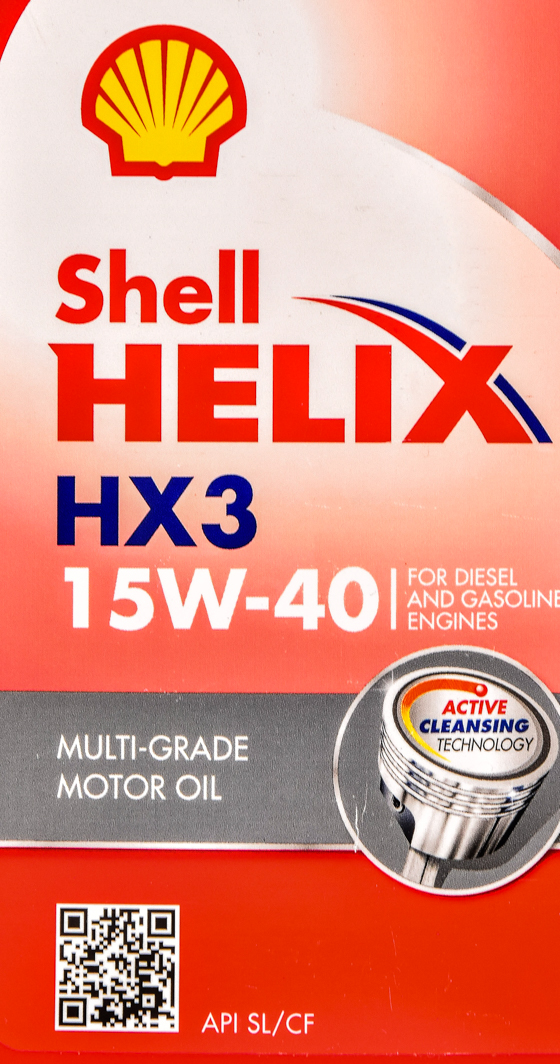 Моторное масло Shell Helix HX3 15W-40 1 л на Peugeot 307
