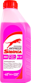 Готовый антифриз Sibiria G12 розовый -40 °C