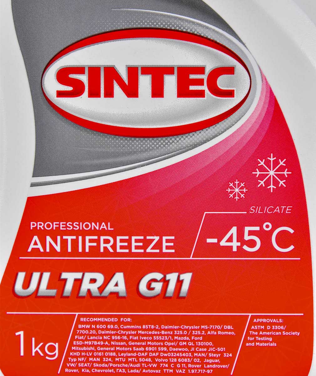 Антифриз sintec ultra