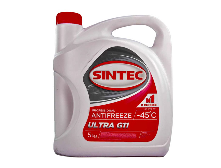 

Антифриз Sintec Ultra G11 красный 800524