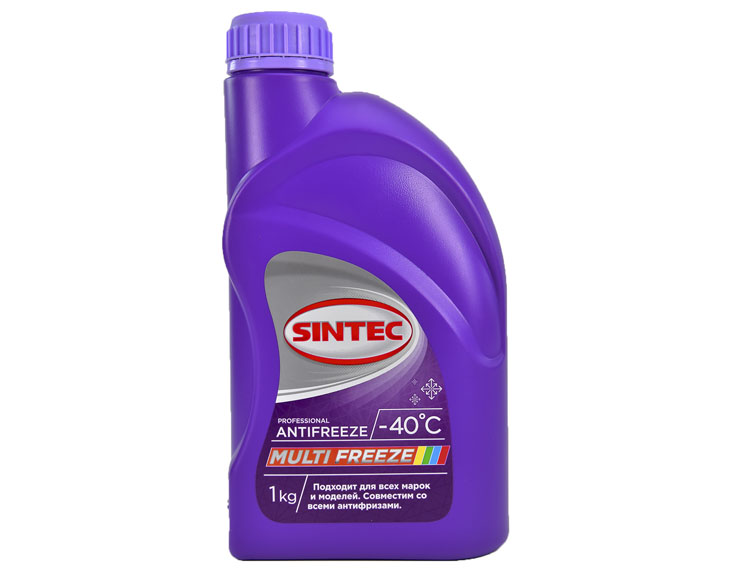 

Готовый антифриз Sintec Multi Freeze фиолетовый -40 °C 800534