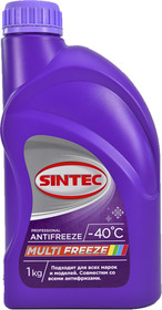 Готовий антифриз Sintec Multi Freeze фіолетовий -40 °C