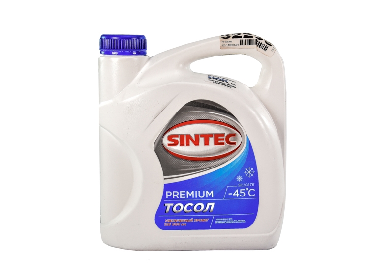 

Готовый антифриз Sintec Premium синий -45 °C 87720