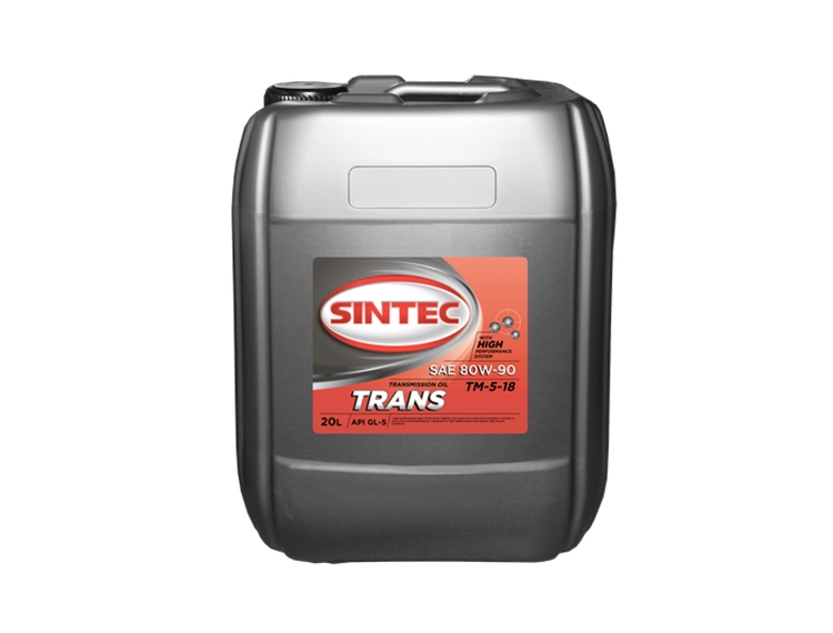 

Трансмиссионное масло Sintec ТМ5-18 GL-5 80W-90 минеральное 900276