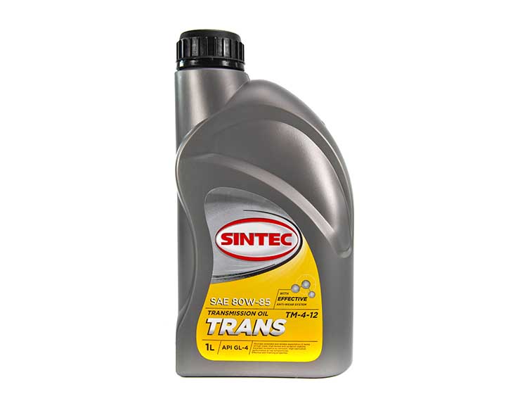 

Трансмиссионное масло Sintec ТМ4-12 GL-4 80W-85 минеральное 900271