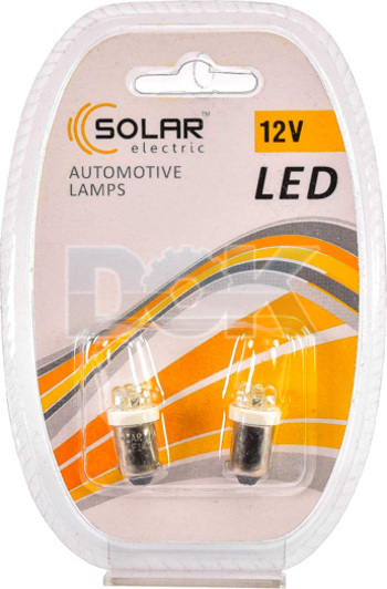 Автолампа Solar T8,5 BA9s lf143